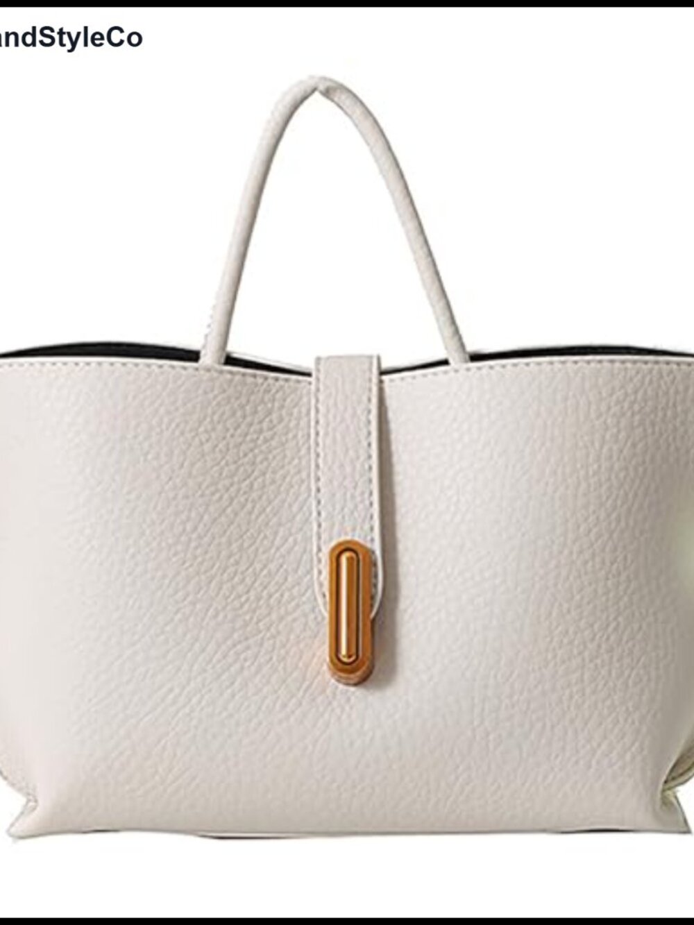 Faux Leather Satchel Top-Handle Crossbody Shoulder Bag Travel Work